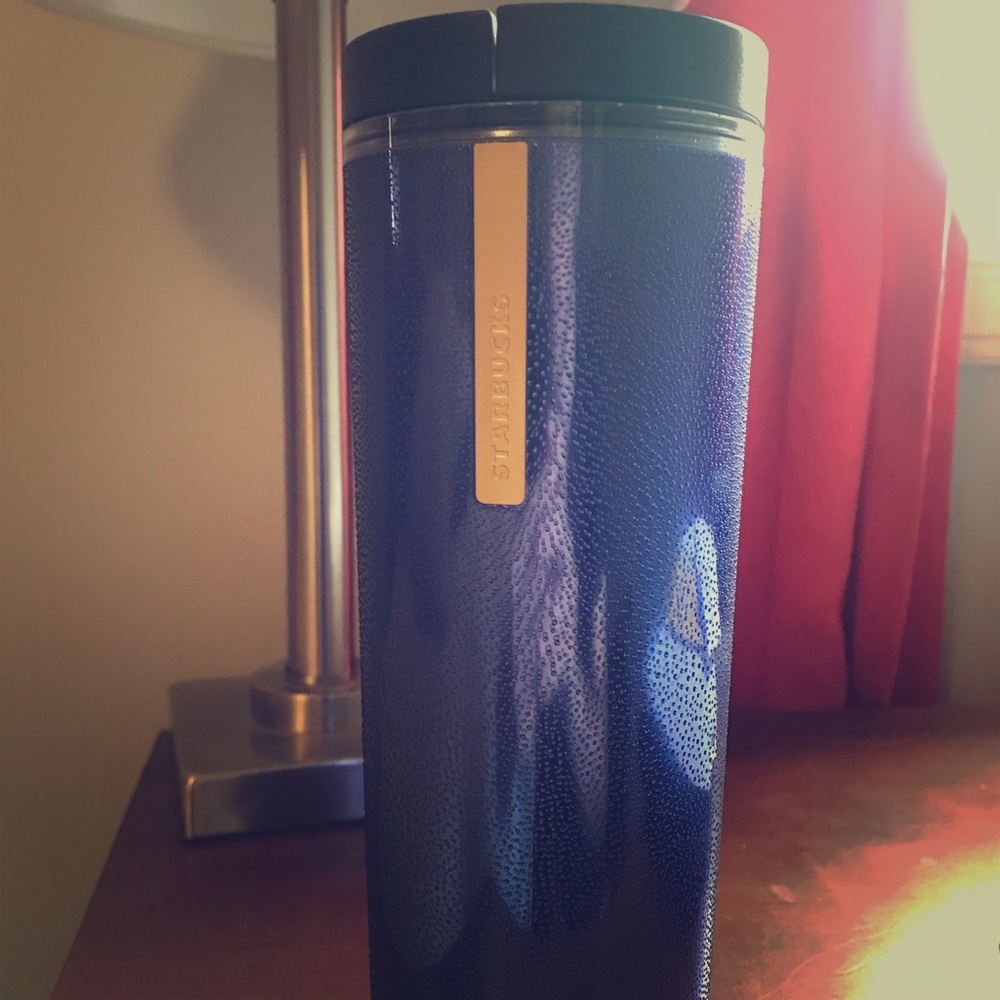Blue Starbucks Drink Tumbler Cup NWT